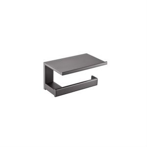 Cube Toilet Paper Holder w/Shelf