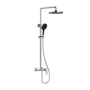 Flow Shower Column Mixer Set w 3 Functions