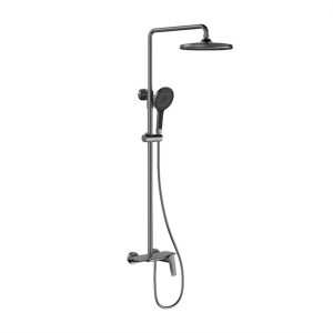 Flow Shower Column Mixer Set w 3 Functions