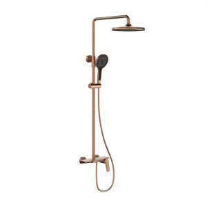 Flow Shower Column Mixer Set w 3 Functions